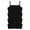 Black 4pcs, variant on LYMAYTER Girls Teens Seamless Solid Color Training Bra Breathable Lightweight Cozy Everyday Vest Underwear