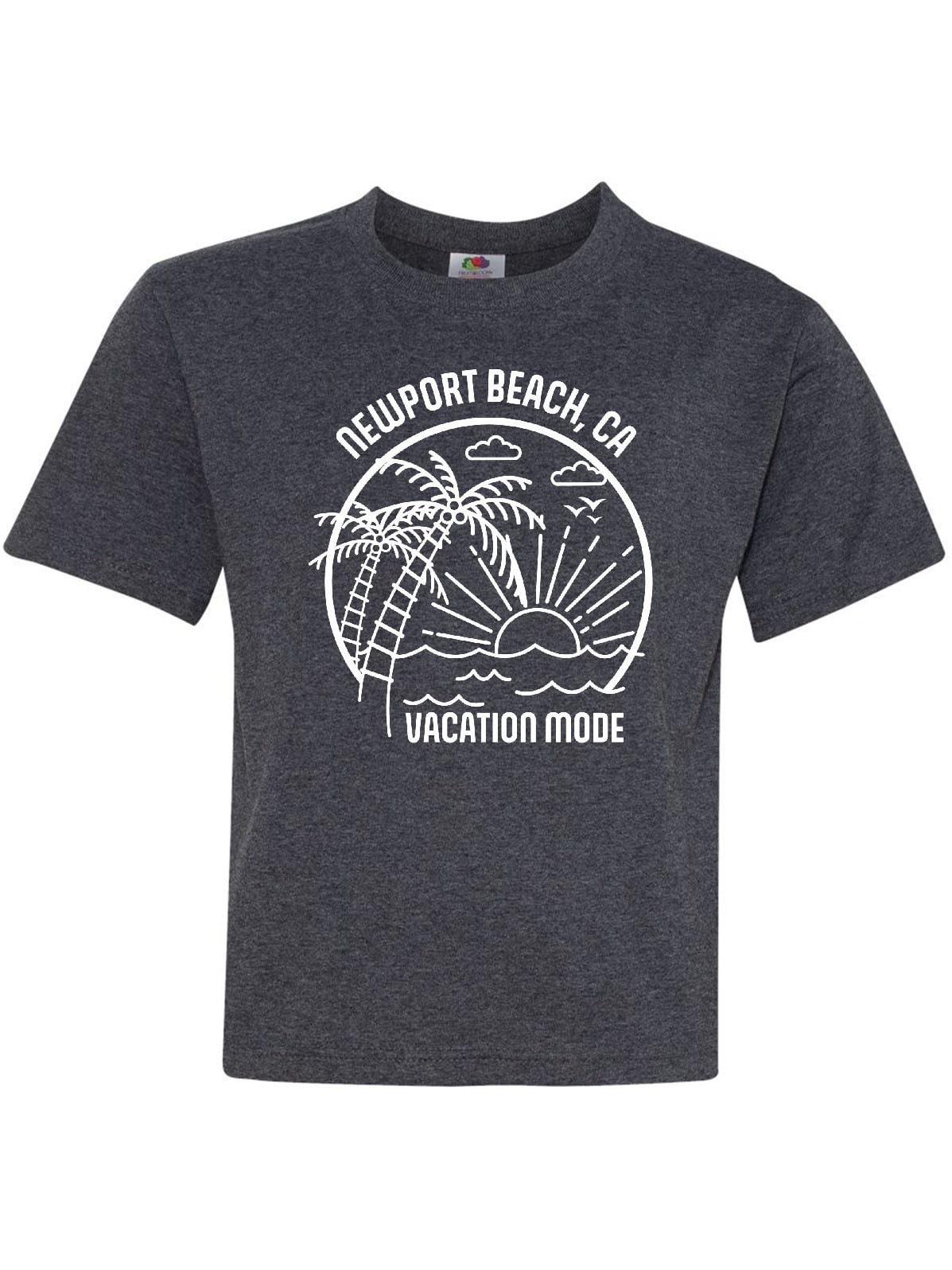 Summer Vacation Mode Newport Beach California Youth T-Shirt - Walmart ...