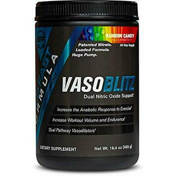 VASOBLITZ Award Winning Dual Nitric Oxide Pre Workout with