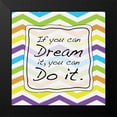 thumbnail image 2 of Gibbons, Lauren 12x12 Black Modern Framed Museum Art Print Titled - Dream Colorful, 2 of 5