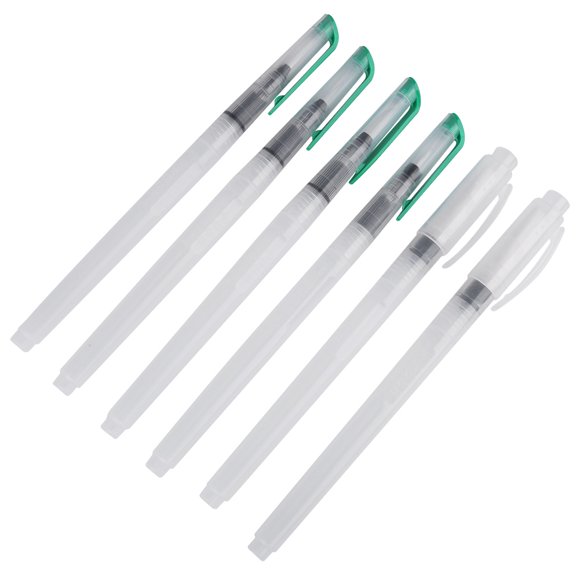 6 piezas de rotuladores de pincel de acuarela de gran capacidad y suaves para pintar