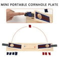 thumbnail image 3 of Classic Cornhole Set Includes Portable Boards and 8 Bean Bags Fun Toss Game, 3 of 8