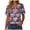 Watermelon Red, variant on UngA Women's 250 Years V-Neck T-Shirts USA 250Th Anniversary Graphic Tee Patriotic Tshirts for Women (Navy,M)