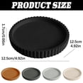 thumbnail image 3 of Round Vanity Tray Decorative Bathroom Organizer for Countertop Jewelry Perfume Dresser Toilet Tank Storage and Bedroom Display Decor, 3 of 9