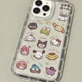 thumbnail image 3 of Sanrio funda transparente Hello Kitty para Samsung Galaxy S23 Ultra S22 S21 FE S20 S10 Plus Note 20 10 Pro A34 A54 A33 A53 A32 A52, 3 of 5