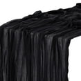 thumbnail image 2 of 1*Cheese Table Runner Pleated Cloth Cheesecloth Table Runner 10Ft Boho Rustic Black Cheese Cloth Table Runner for Decoration Wedding Easter Summer Decoration Table Cloth, 2 of 7