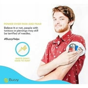 Buzzy Personal Vibrating Ice Pack, Non-Invasive Pro Cold Pad Device Best for Quick Tattoos, LadyBuzz