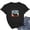 Orange, variant on QHWAUAKFBN Womens T Shirts Graphic Fun Graphic Capybara Selfie Cute Cartoon Printed Multi Color Tshirts Top