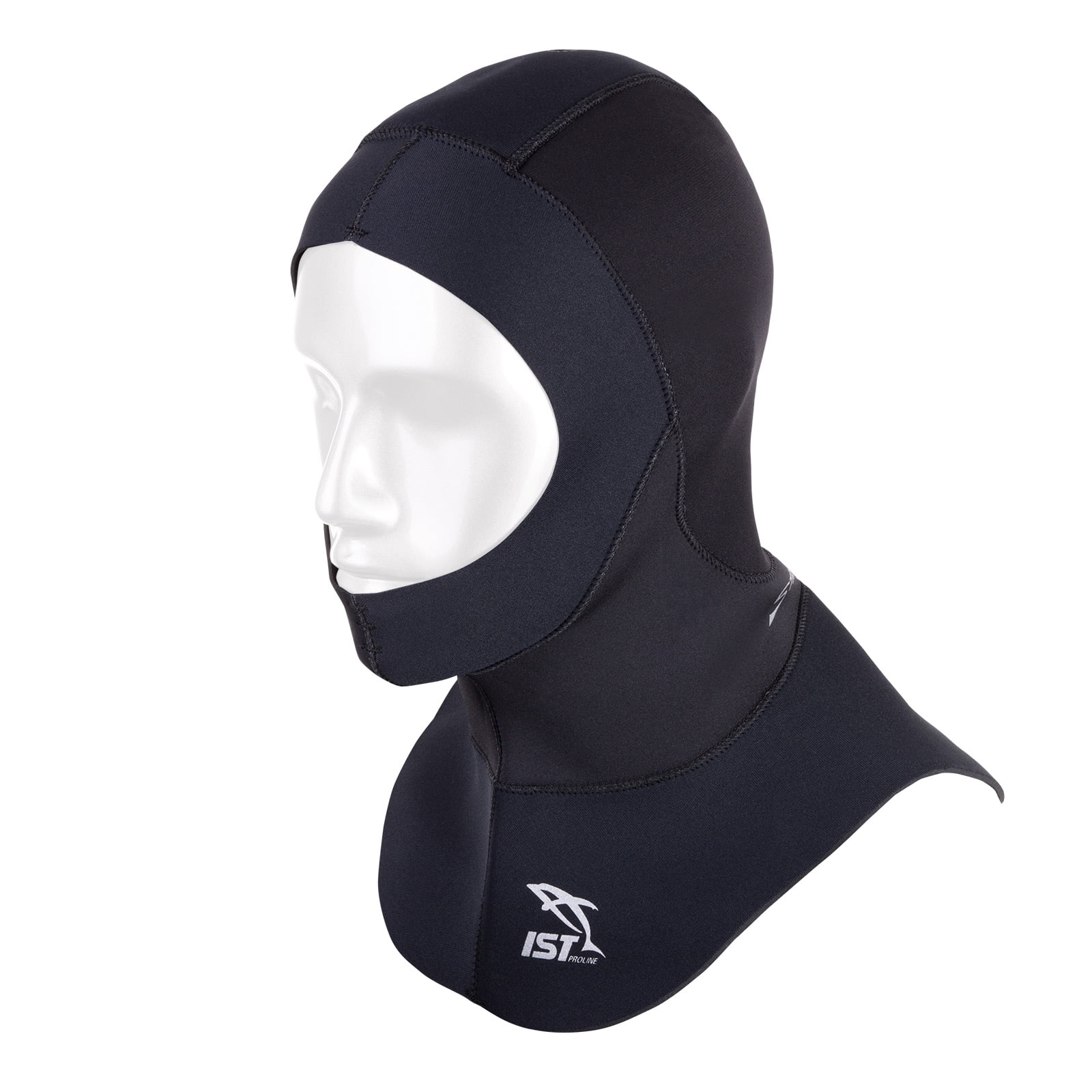 IST HD11 3mm Aquastretch Lined Neoprene Dive Hood (Large)