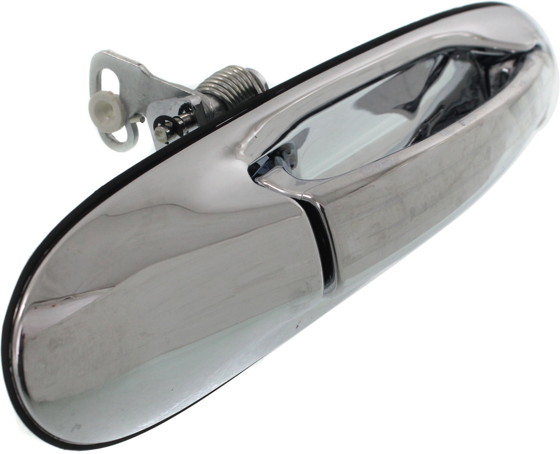 Replacement REPL491309C Exterior Door Handle Compatible with 1998-2002 Lincoln Town Car Rear, Right Passenger Chrome