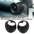 thumbnail image 4 of Air Conditioner Outlet Sticker, 2 Pcs AC Air Vent Trim Dry Carbon Fiber Outlet Cover Front Dashboard Decoration Sticker Replacement For  BRZ 2022 And Up, 4 of 8