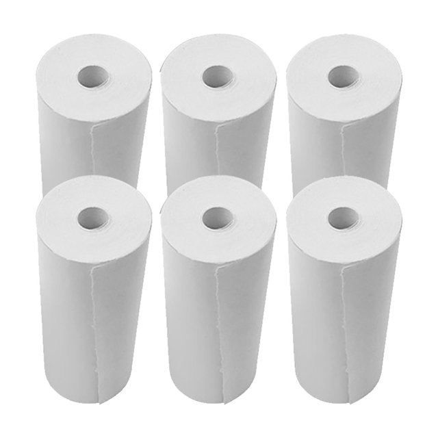 Tignapoo 6-Pack of 80x30mm Thermal Receipt Printer Paper Rolls - High Quality, Durable & Lightweight, Ideal for Point of Sale Systems and Cash Registers