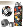 thumbnail image 2 of 20 Oz Pioneer Flower Coffee Tumbler Double Wall Insulated Stainless Steel Water Bottle | Metal Reusable Thermoses Flask with Cup Cap | Leak & Sweat Proof with Anti-Dust Lid, 2 of 7