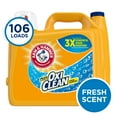 thumbnail image 3 of Arm & Hammer Plus OxiClean Fresh Scent, 106 Loads Liquid Laundry Detergent, 138 Fl oz, 3 of 14