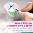 thumbnail image 5 of Tweexy Hinge Weeding Vinyl Scrap Collector, Craft Heat Transfer Vinyl, Htv Crafting Adhesive Paper Sheets Holder (Standard, Unicorn)﻿﻿﻿, 5 of 6