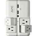 thumbnail image 3 of APC PE4WRU3 Essential SurgeArrest 4-Rotating-Outlets Wall Tap with 2 USB Charging Ports, 3 of 6