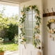 thumbnail image 5 of Guirnalda artificial de margaritas y eucalipto de 6 pies – ratán de vegetación artificial para decoración del hogar, fondo de boda, decoración de paredes interiores y exteriores, 5 of 9