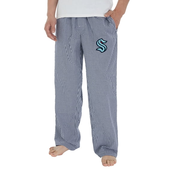 Men's Concepts Sport Blue Seattle Kraken Traditional Woven Pants
