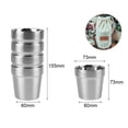 thumbnail image 3 of AOTU Tasses Tasse de Pique-Nique de Résistance Extérieure Tasses en Acier Inoxydable Résistance à la Température Pique-Nique Portable Résistance à la Température Tasses à Pique-Nique Tasses Ensemble, 3 of 6