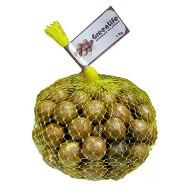 Nuez Macadamia Orgánica Con Cascara GreenLife 1Kg