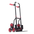 thumbnail image 3 of labwork Heavy Duty 440lb Stair Climbing Hand Truck Folding Dolly Cart with 6 Wheels Thickened Steel Frame and Telescoping Handle, 3 of 7
