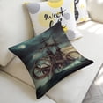 thumbnail image 5 of Octopus boat Linen toss pillowcase decoration pillowcase gifting preferred 20x20 inch cushion cover 2 sets sofa pillowcase sofa bedroom living room car, 5 of 8