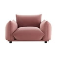 thumbnail image 5 of Modway Copious Performance Velvet Armchair in Dusty Rose, 5 of 7