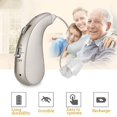 thumbnail image 1 of Rechargeable Digital Hearing Aid Sound Voice Amplifier Behind Ear Adjustable-dwdz, 1 of 5