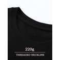 thumbnail image 3 of Camiseta de algodón puro de 220 g de grosor para hombre, estilo boutique del Día de la Independencia, moderna e informal, de manga corta y cuello redondo de algodón puro peinado., 3 of 7