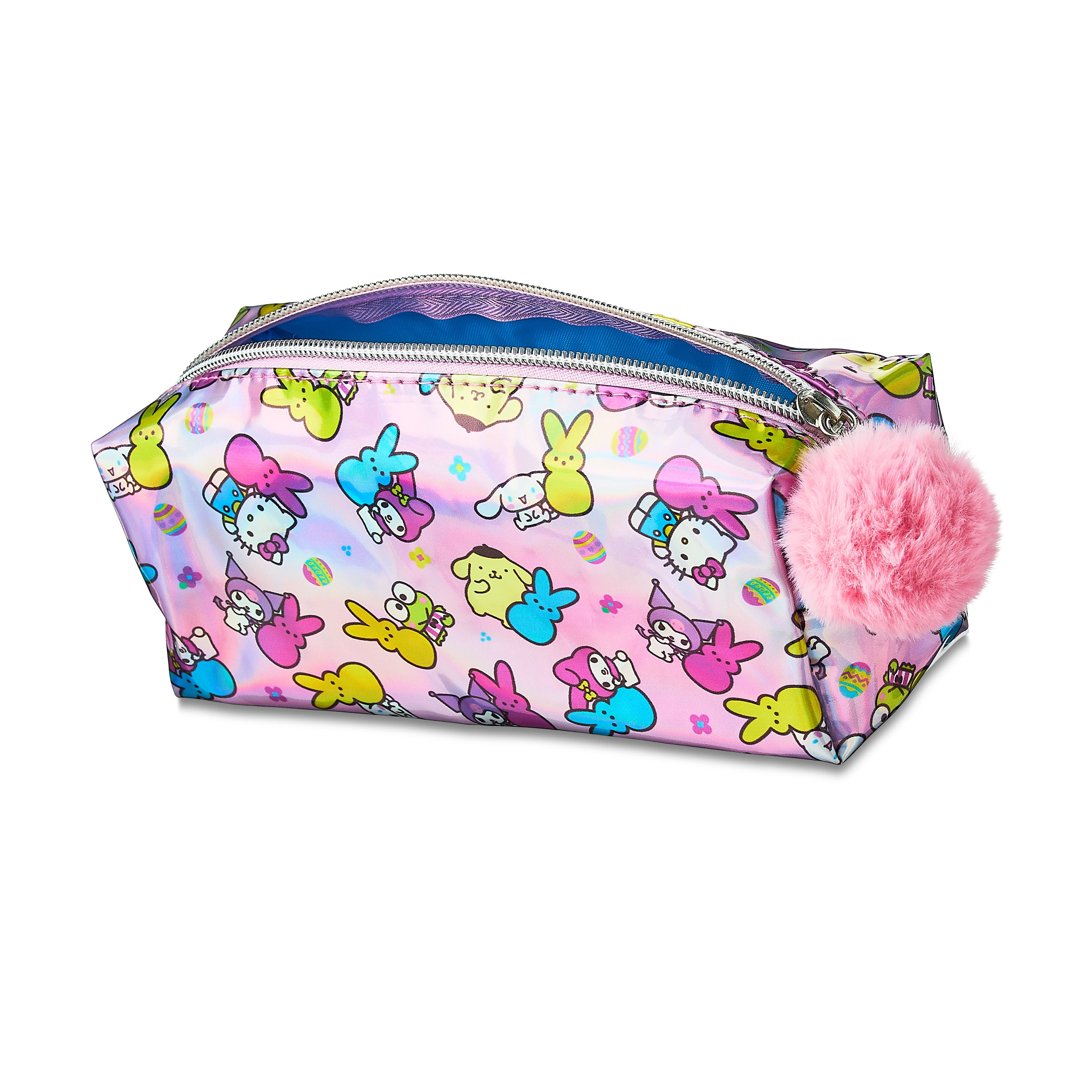 PEEPS / Hello Kitty and Friends Pink Pencil Pouch with PEEPS / Hello Kitty and Friends Pink Pencil Pouch with