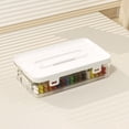 thumbnail image 4 of Baweave Pack Small Plastic Storage Boxes Craft Organizers Rectangular Containers with Lids for Bead  Jewelry  Office Supplies Small Items, 4 of 6