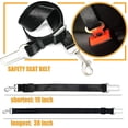 thumbnail image 2 of Musonic Arnés de seguridad para perros con cinturón de seguridad para la mayoría de los automóviles, chaleco con correa de viaje con correa para cinturón de seguridad para automóvil, ajustab, 2 of 5