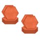 thumbnail image 2 of Paquete de 12 Paneles Acústicos Hexagonales, Acolchado A Prueba de Sonido, Paneles de Sonido de Borde Biselado, 2 of 5