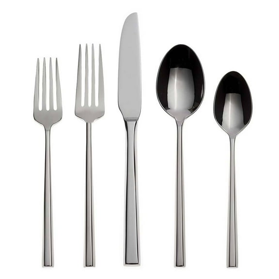 Oneida Diameter 5-Piece Mirror 18/10 Stainless Steel Flatware Set