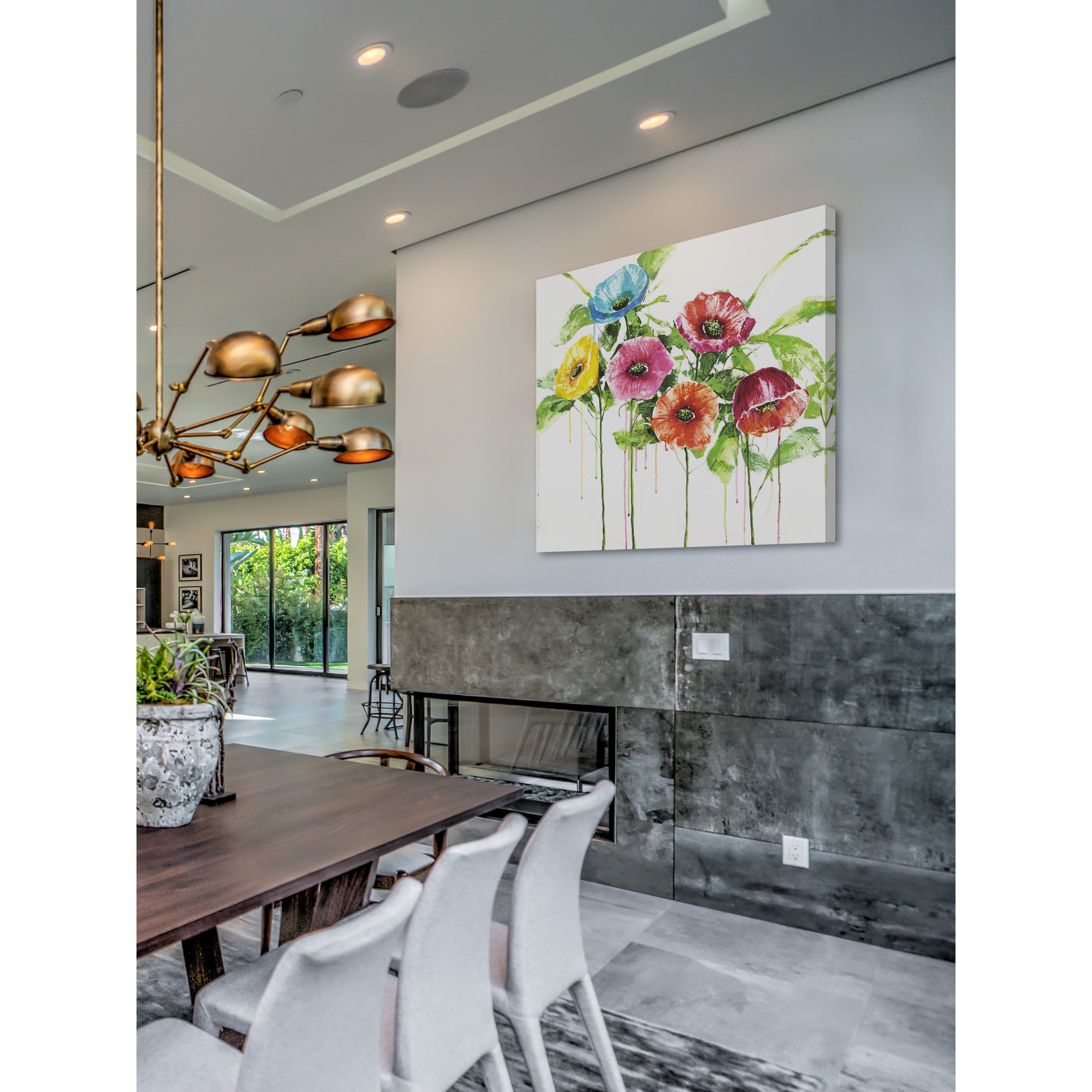 Marmont Hill - "Pop of Color I" by Julie Joy Painting Print on Wrapped Canvas