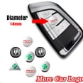 thumbnail image 2 of 10 pegatinas de aluminio de 14mm para llave remota de coche, emblema, accesorios para Seat Ibiza 6j 6l Leon MK3 5f mk2 mk1 Ateca Formentor FR, 2 of 4
