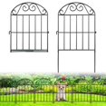 thumbnail image 1 of Cerca de jardín ADAVIN de 20 paneles, 6,1 m x 61 cm, metal resistente al óxido, 1 of 7