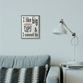 thumbnail image 2 of Stupell Industries Big Cups Funny Word Kitchen Dining Room Paint Textured Design Framed Giclee Texturized Art by Daphne Polselli, 2 of 8