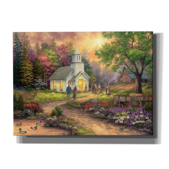 Epic Graffiti 'Strength Along the Journey' by Chuck Pinson, Canvas Wall Art, 54"x40"