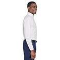 thumbnail image 3 of Harriton Easy Blend Long-Sleeve Twill Shirt with Stain-Release (M500) White, 6XL, 3 of 3