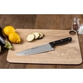 thumbnail image 5 of Arcos Universal 8" Granton Chef Knife, Stainless Steel, Black Handle, 5 of 6