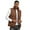 Brown, variant on Men's Puffer Vest Sleeveless Jacket Outdoor Winter Warm Lightweight Quilted Outerwear Vest