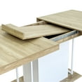 thumbnail image 5 of Dining Table Sets Rectangle extendable dining table for 6-10 people aged effect wood 160-200 cm,Modern Dining Tables, 5 of 11