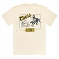thumbnail image 2 of Coors Vintage Rodeo Front  and  Back Print T-Shirt-Large, 2 of 3