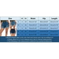 thumbnail image 3 of CAIXIA Jean Shorts Womens Mid Rise Mid Rise Womens Denim Shorts Stretchy Bermuda Shorts Ripped Distressed Trendy Shorts with Pockets,XXL, 3 of 6