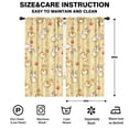 thumbnail image 2 of Blackout Kids Curtains,Corgi Dog and Footprints Childrens Insulated Curtains Set Of 2,Bedroom Essentials,Toddler Room Decor 42"x84"(106x213cm), 2 of 4