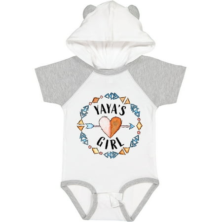 

Inktastic Yayas Girl- Arrow Heart Circle Gift Baby Girl Bodysuit