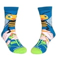 thumbnail image 3 of Bees Loving Flower Socks (Ages 3-7), 3 of 6