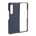 thumbnail image 1 of Phone Leather Case, Anti Scratch Full Body Protection Anti Fall Leather Hard Case Shockproof  For  Z Fold 3 Black,Red,Blue,Military Green,Brown, 1 of 8