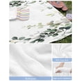 thumbnail image 6 of Eucalyptus Leaves Beach Towels Oversized Super Absorbent, Spring Sage Green Summer Botanical Lightweight Bath Towel Quick Dry Sets For Bathroom/Pool/Rv Camping/Beach Play/Gym Room/Picnic 23"x47", 6 of 8
